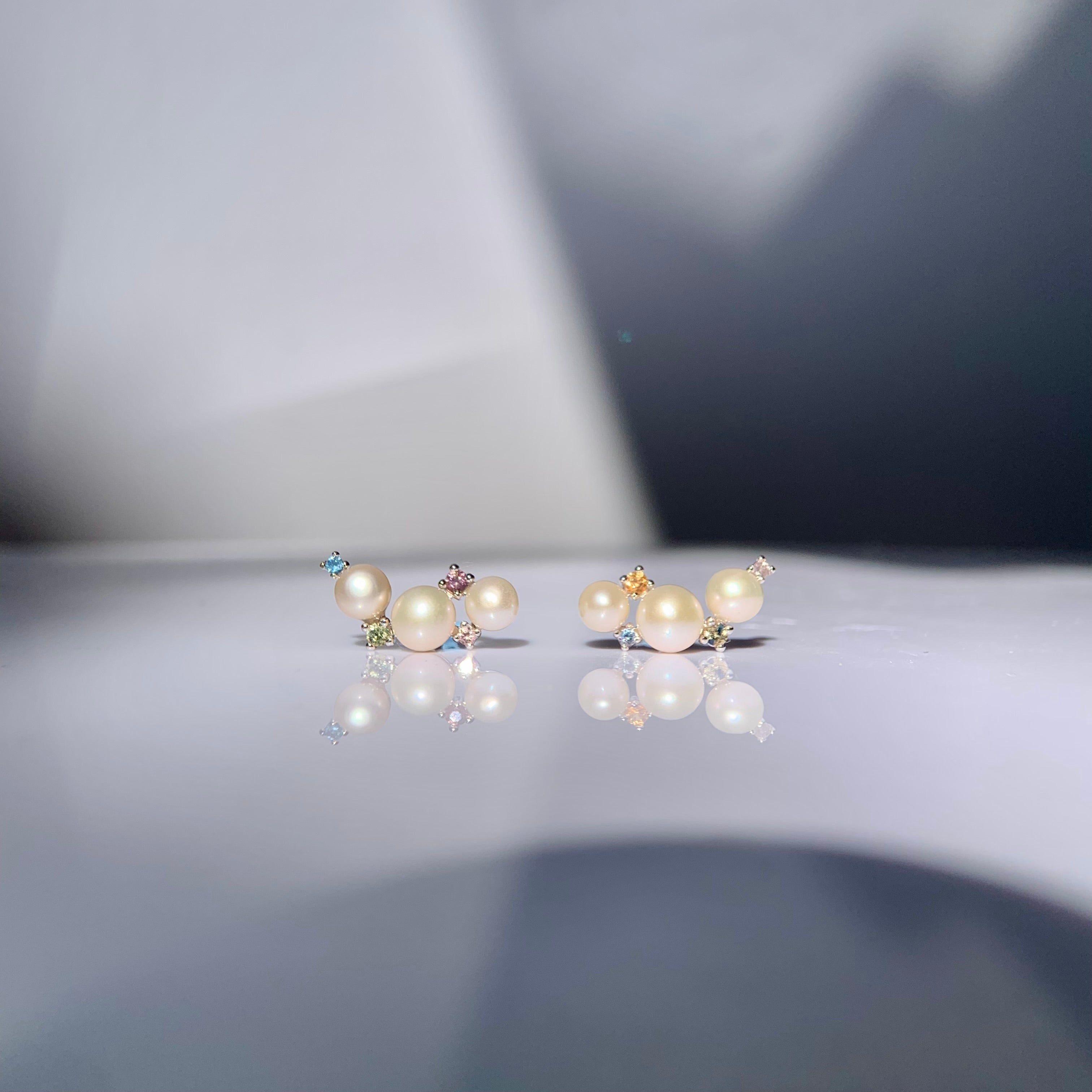 Cassiopeia stud earring