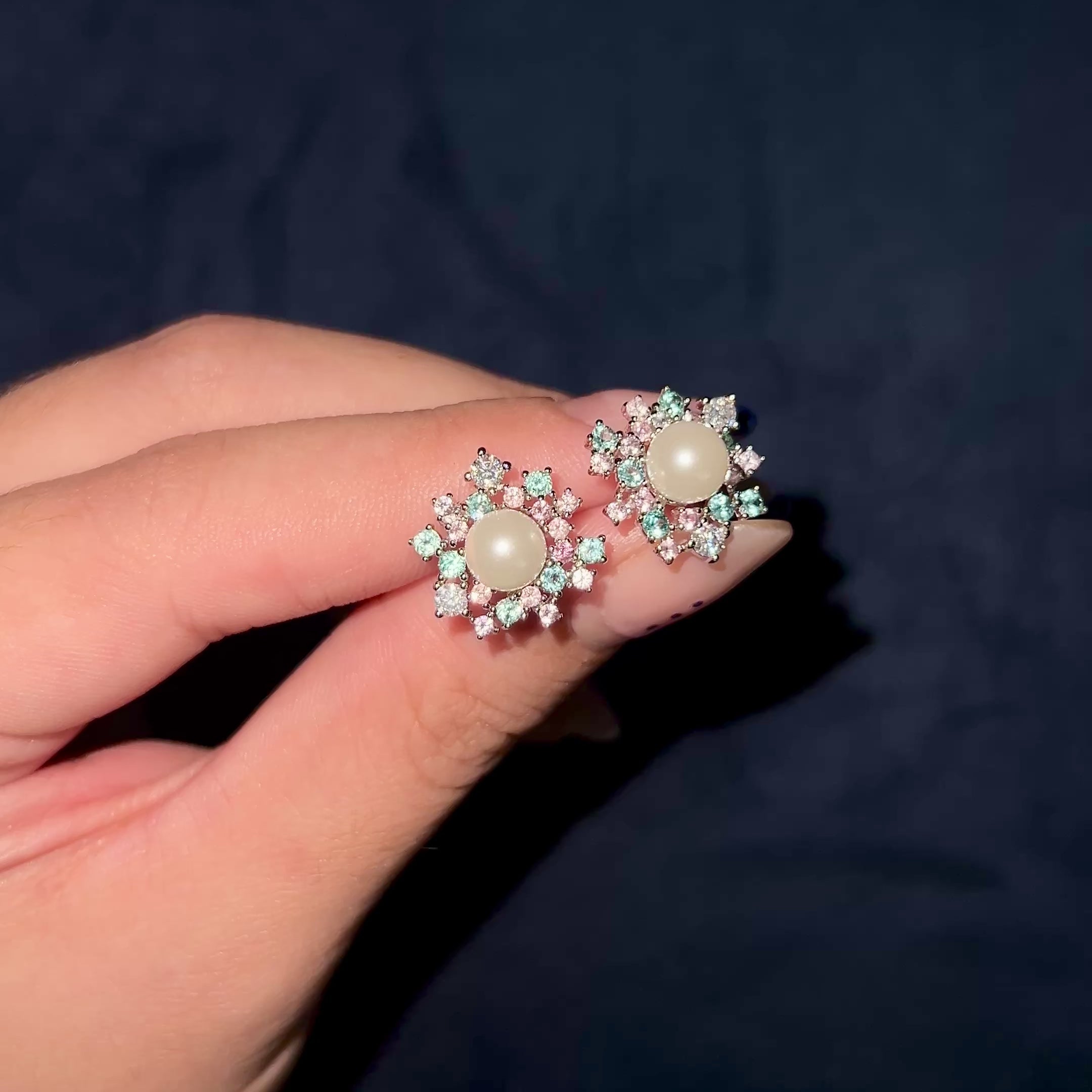 Capella stud earring