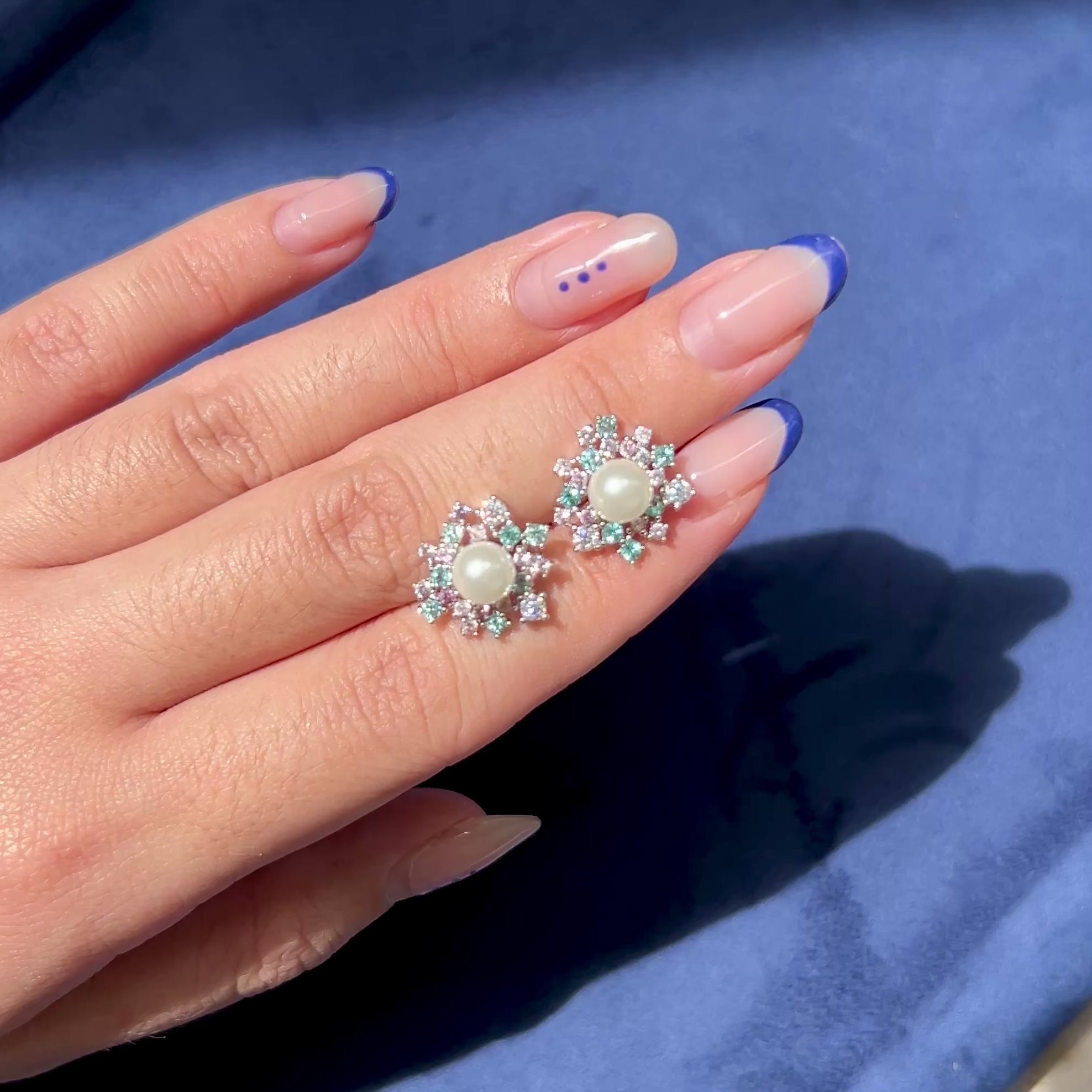 Capella stud earring