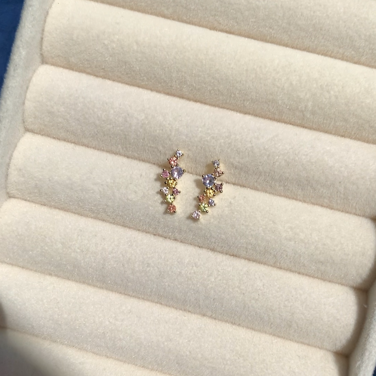 Aster stud earring