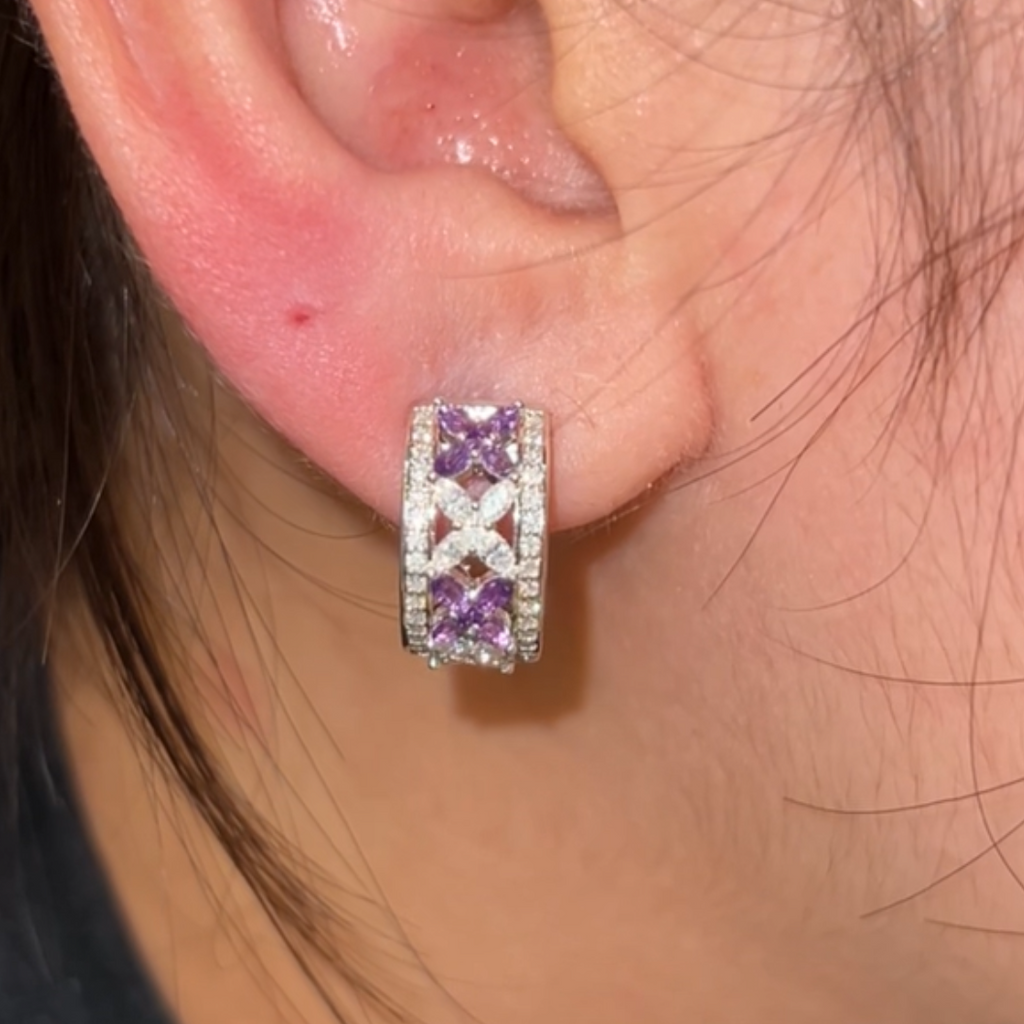 Althaea huggies earring