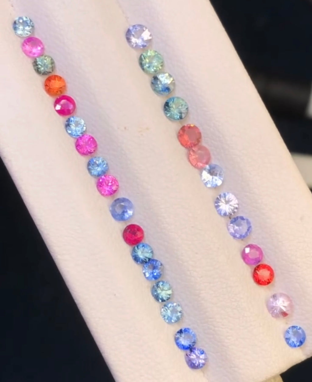 Tennis bracelet - Mixed sapphire