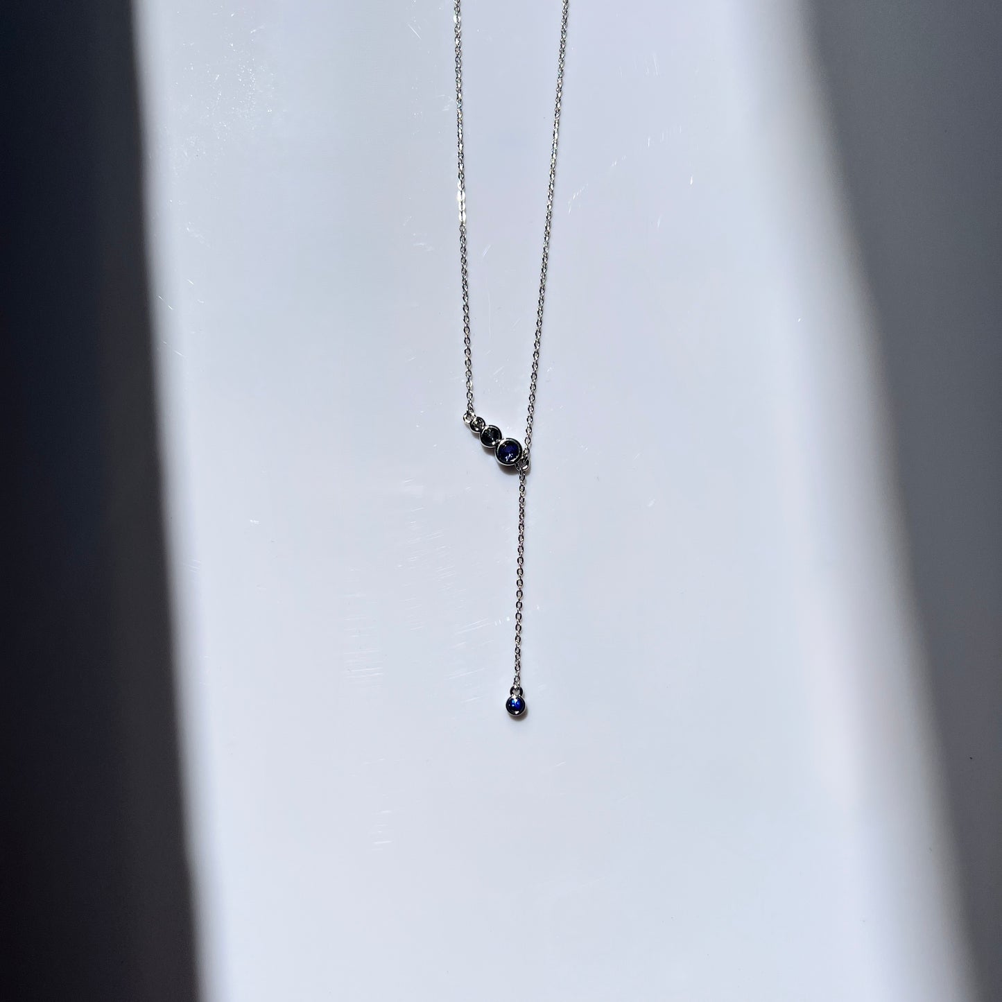 Rigel lariat necklace