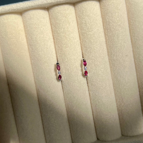 Alcyone huggies earring