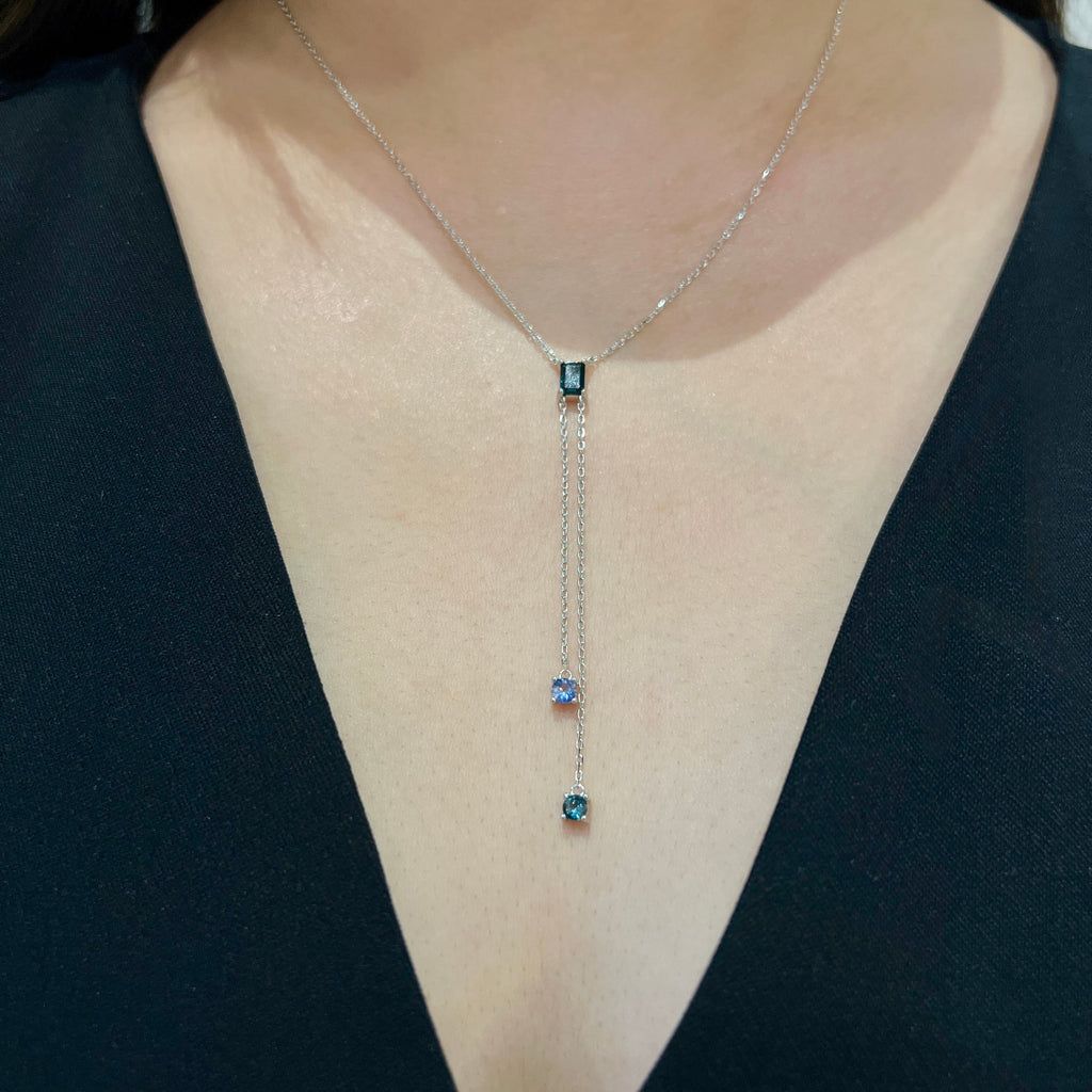 Leda lariat necklace