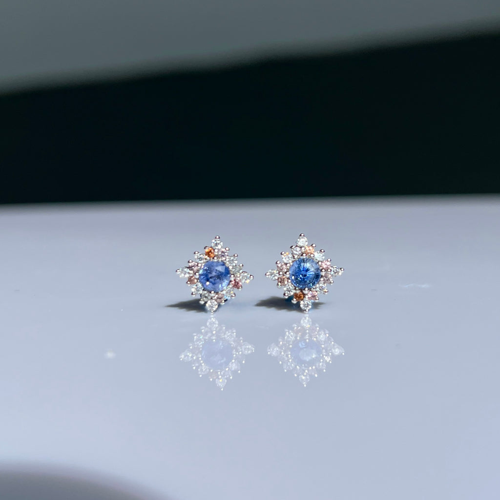 Saphira stud earring