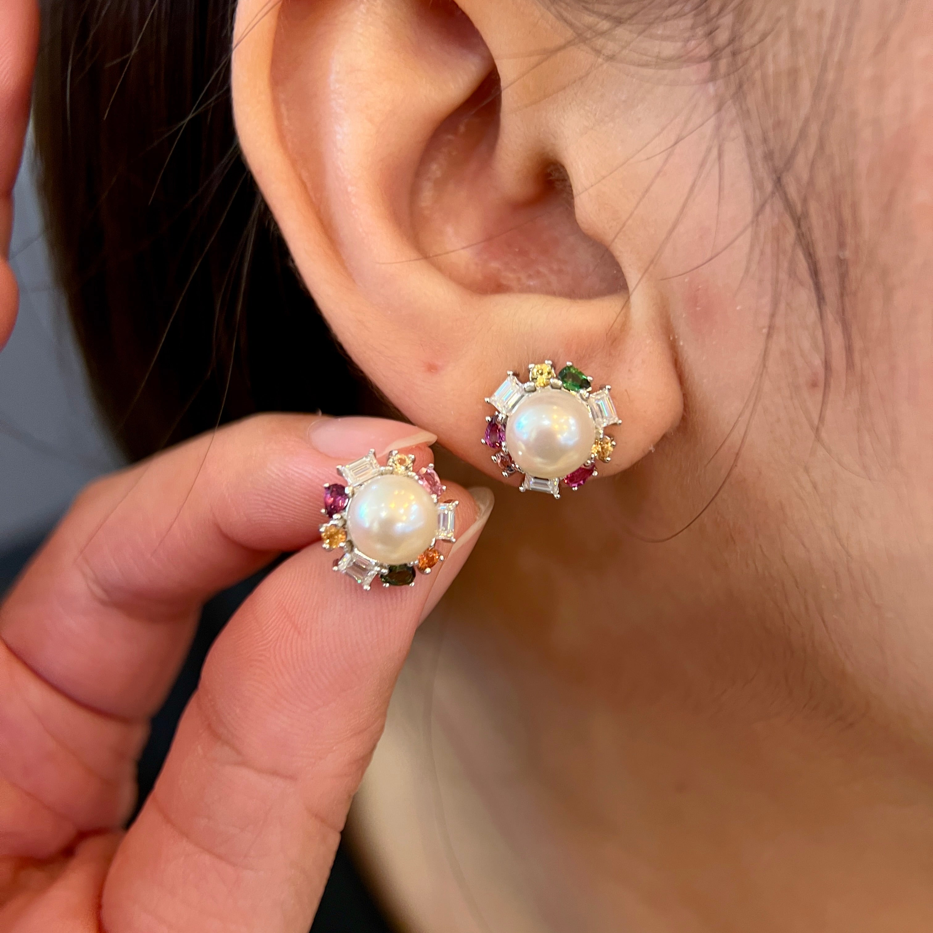 Galaxia stud earring