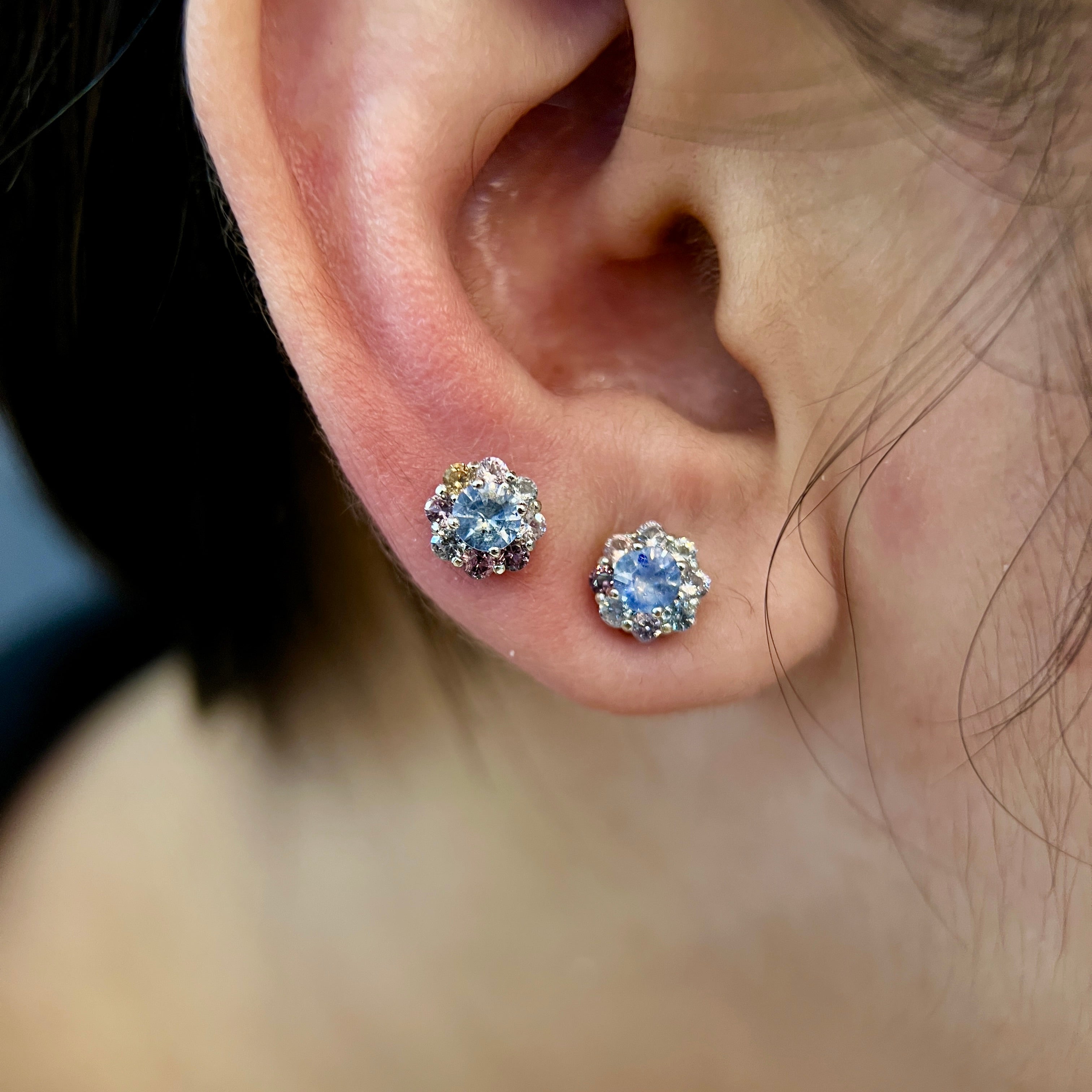 Celandine stud earring