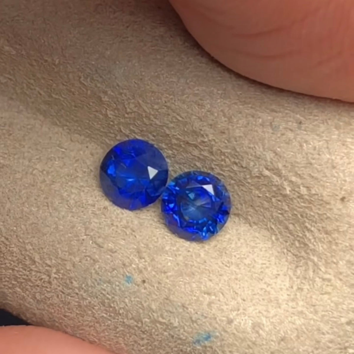 Virgo Ring - Blue Sapphire