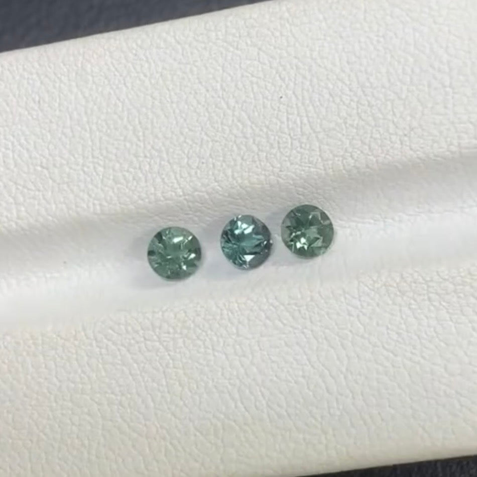 Virgo Ring - Teal Tourmaline