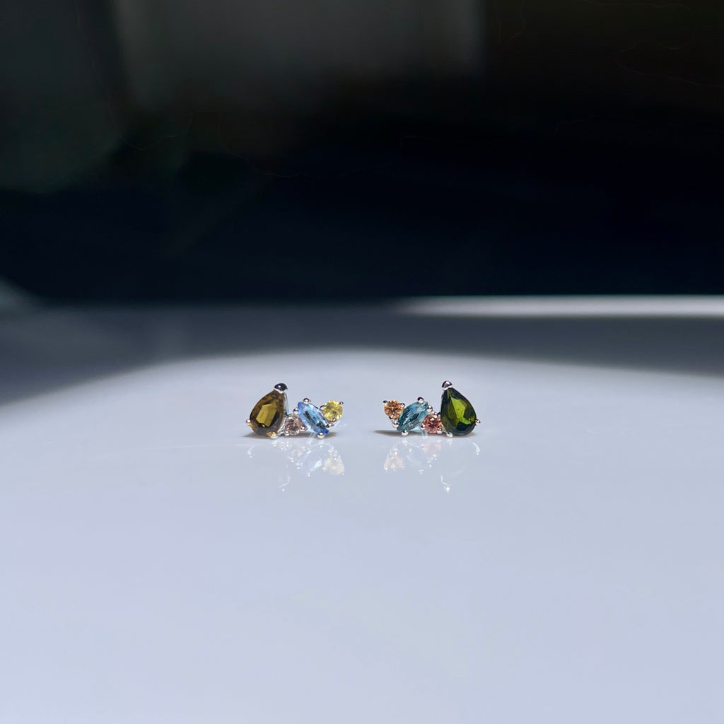 Calanthe stud earring