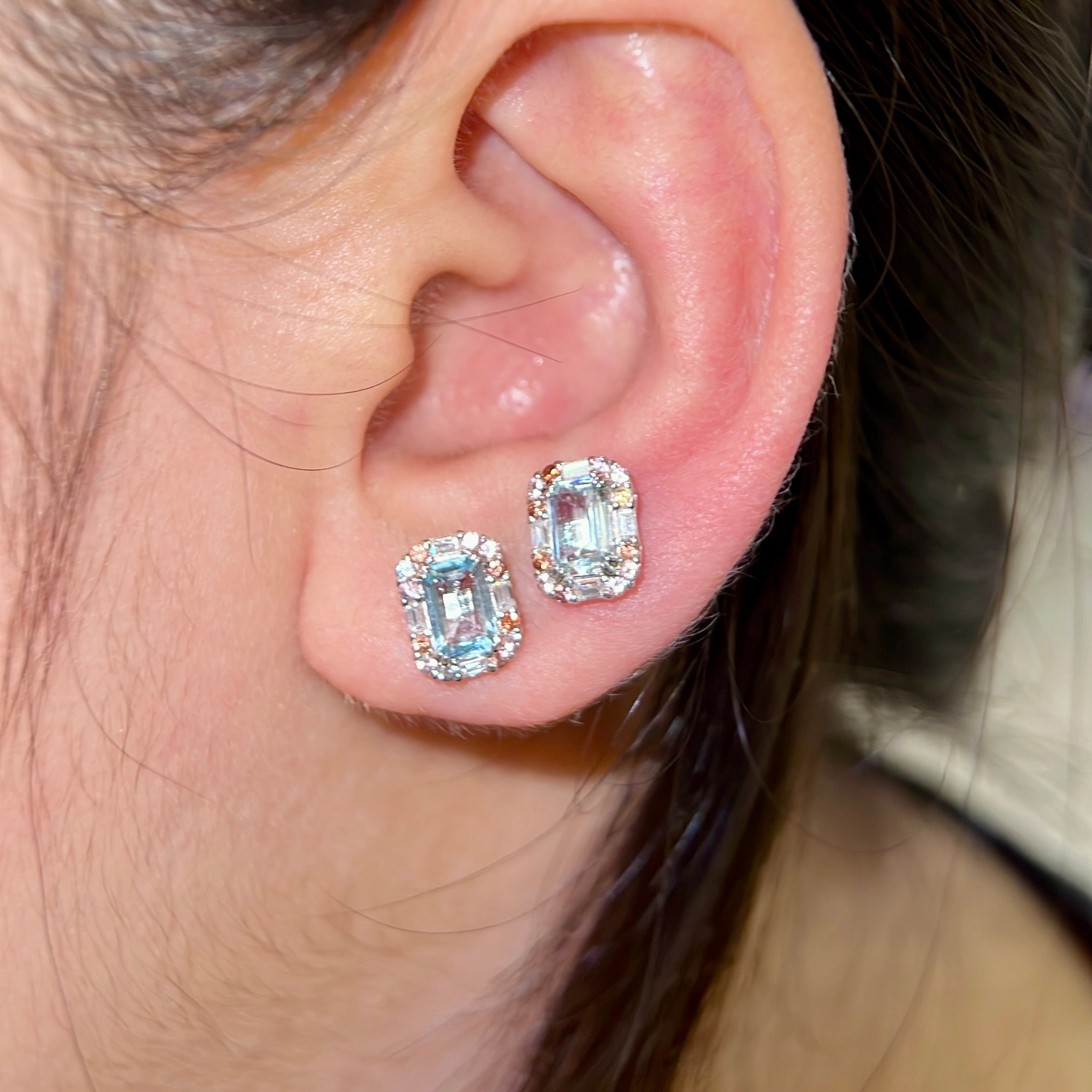 Almach Stud Earrings