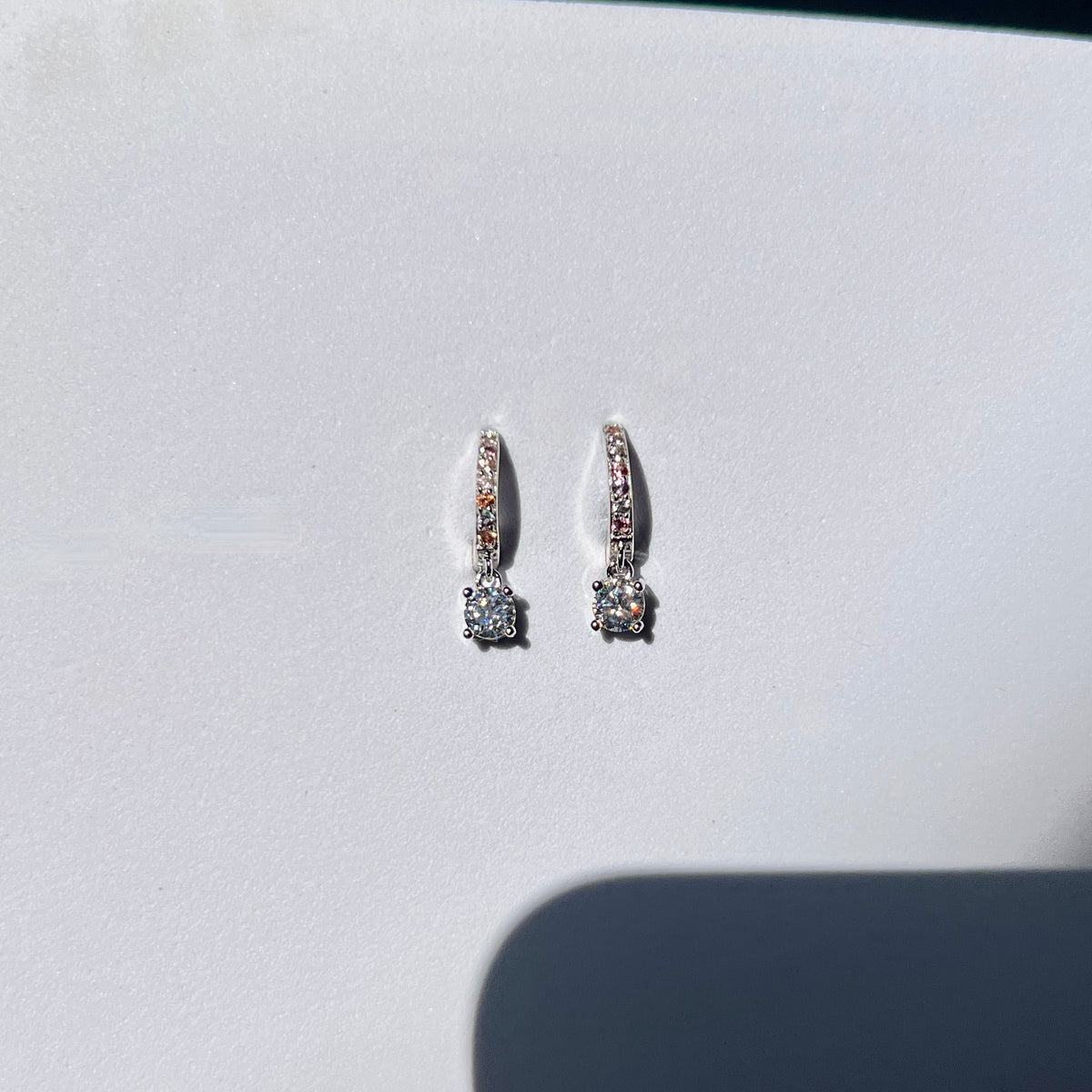 Rhea Huggie Earrings
