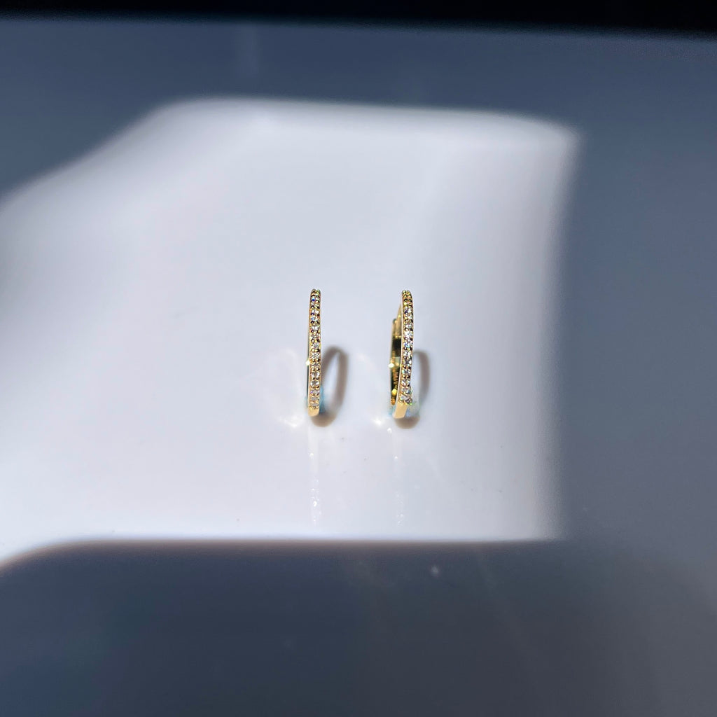 Lindsay Huggie Earrings