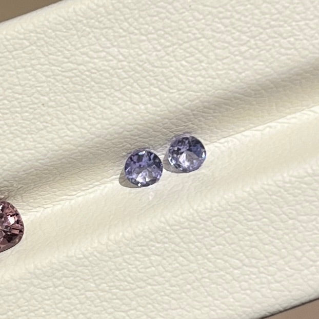 Cinq bracelet - Tanzanite
