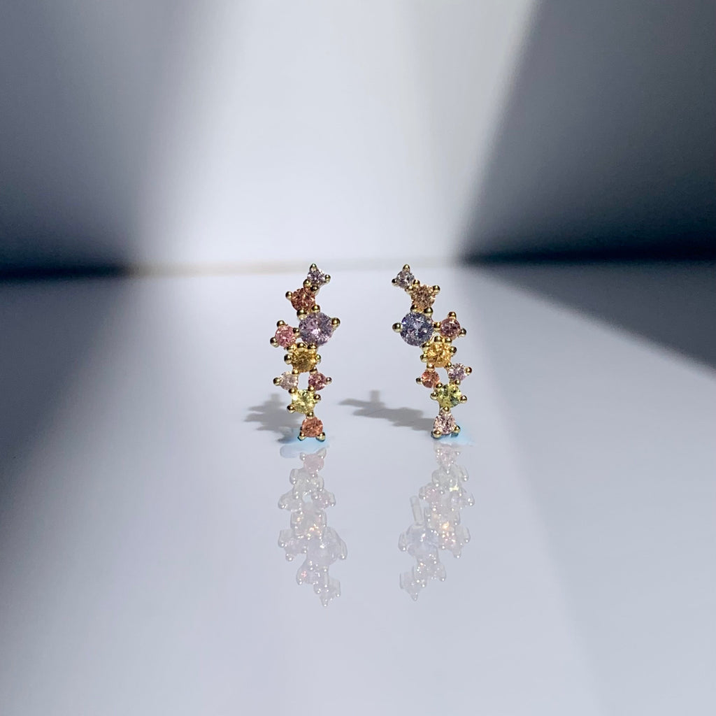 Aster stud earring