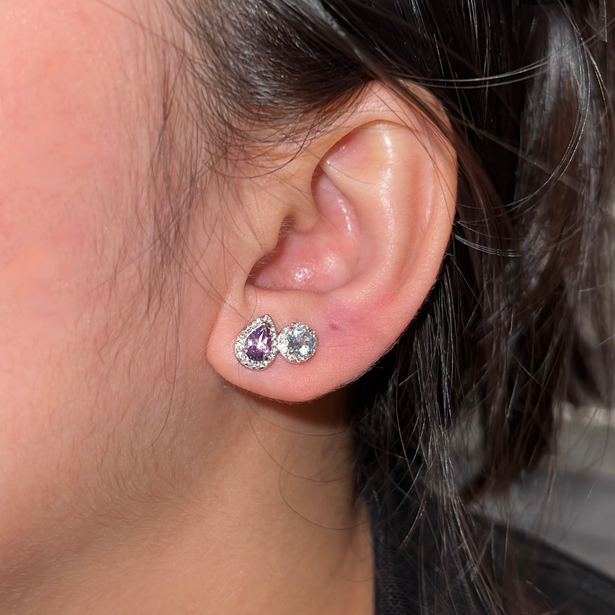 Lunoria earrings