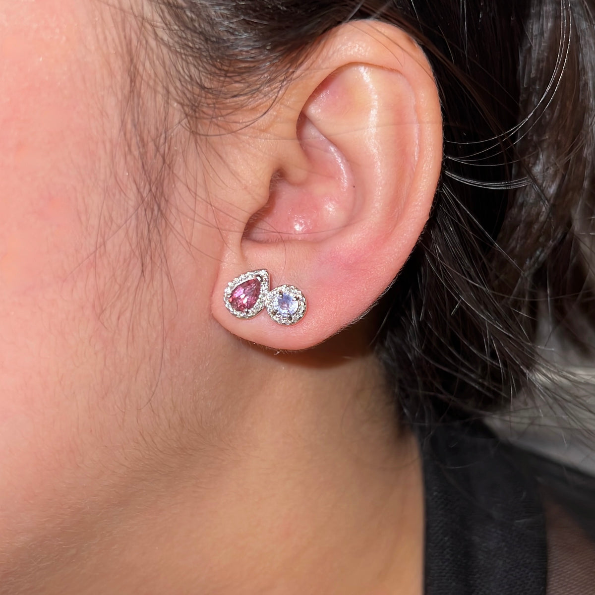 Lunoria earrings