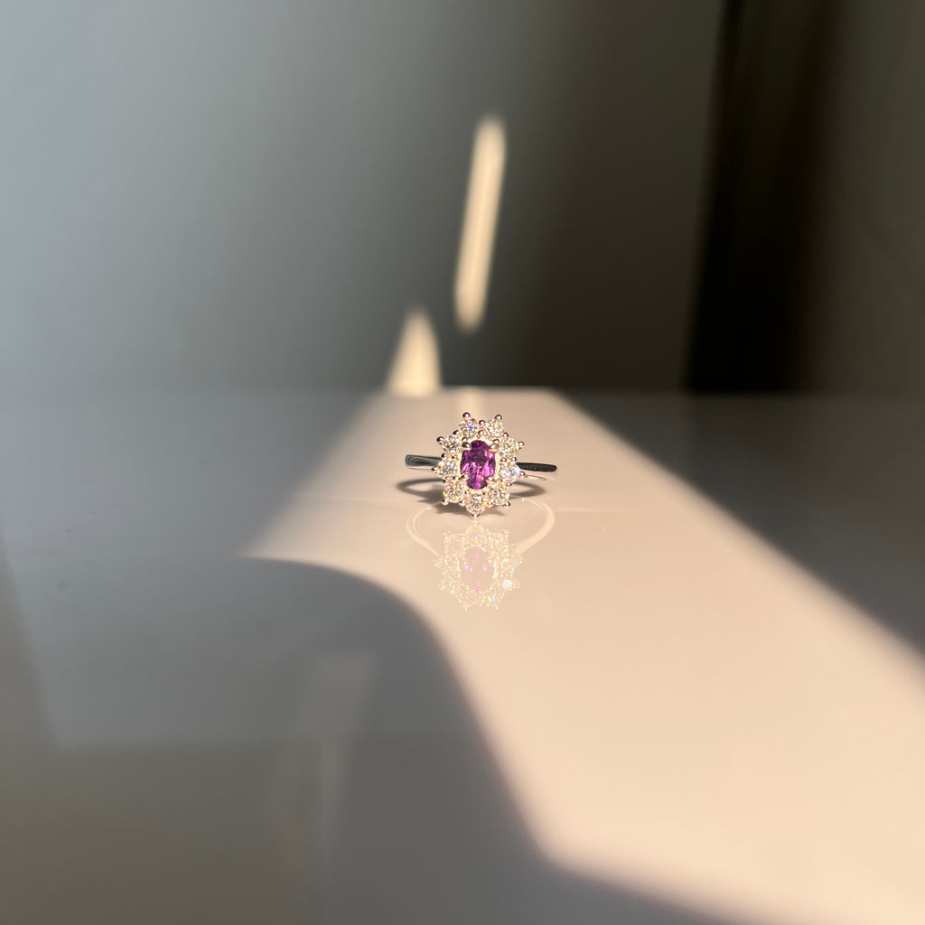 Custom Astoria Ring - Amethyst