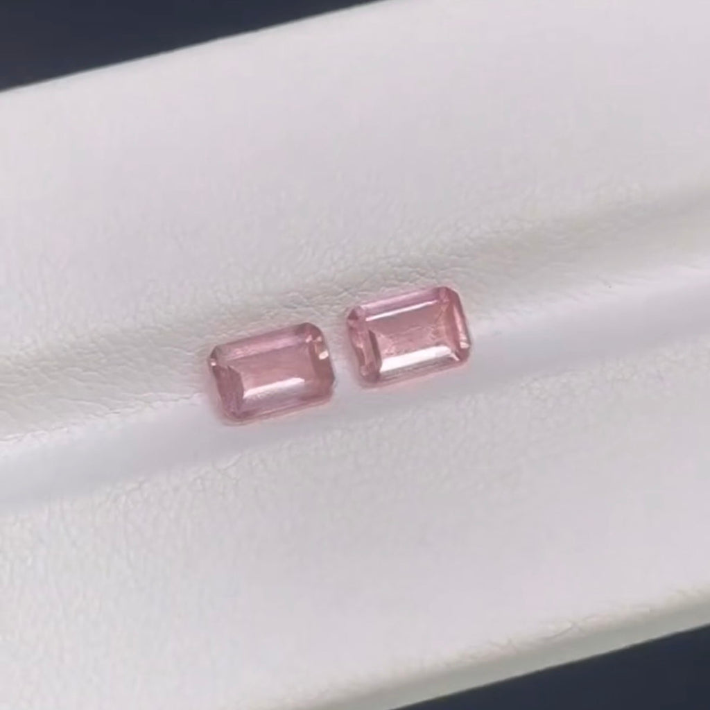 Custom Emerald Cut Earrings