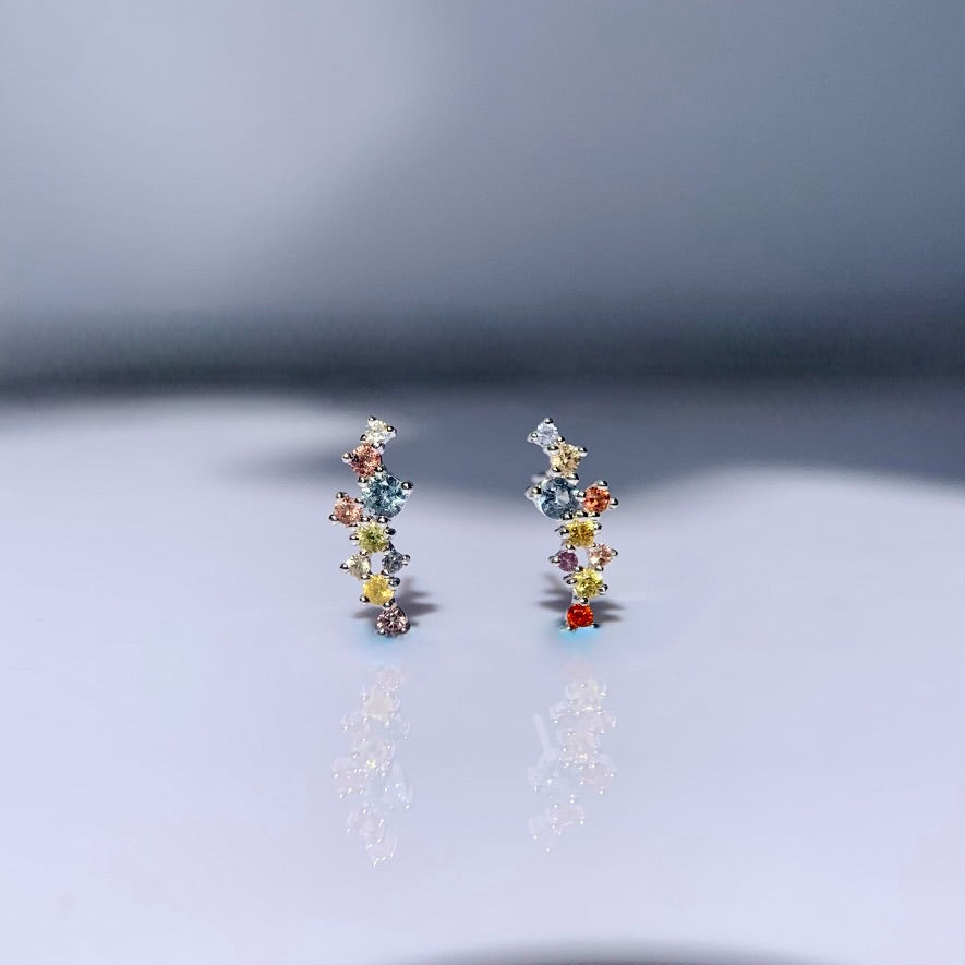 Aster stud earring
