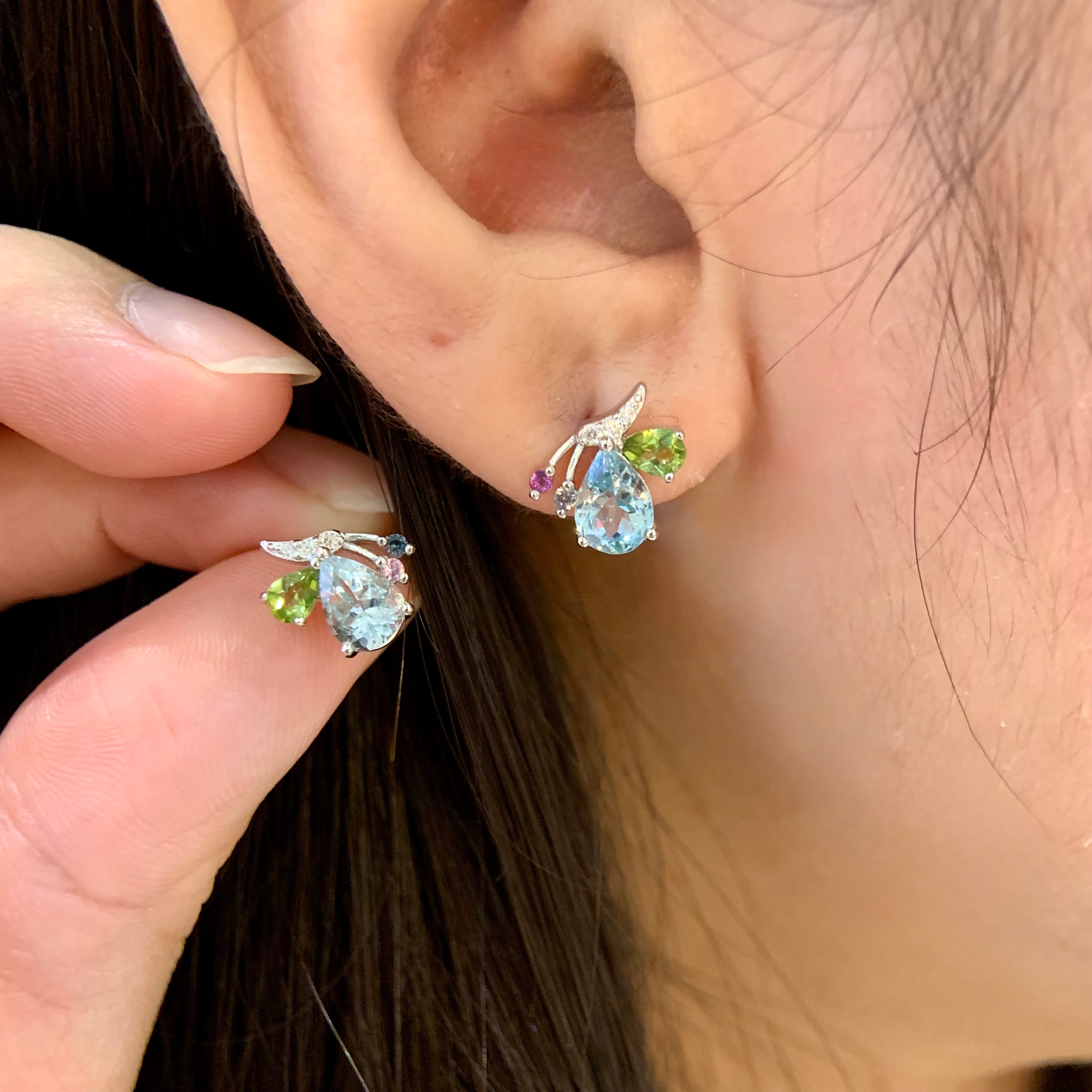 Galatea stud earring