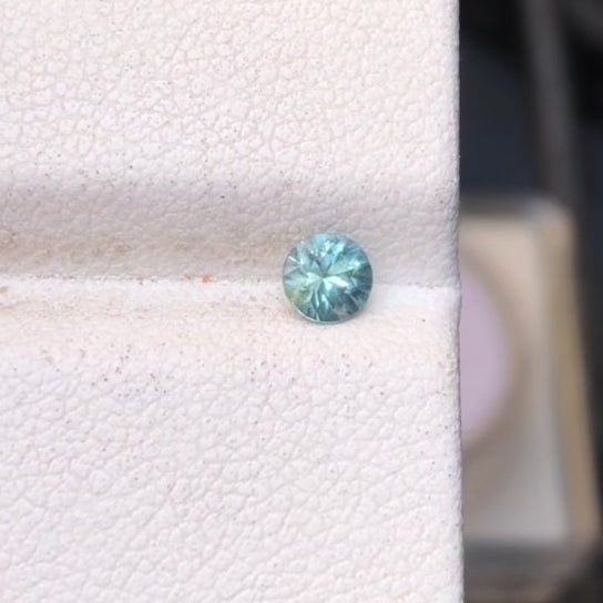 Virgo Ring - Teal Sapphire