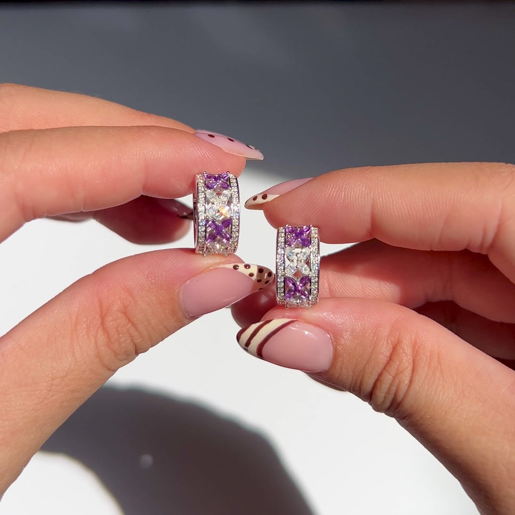 Althaea huggies earring