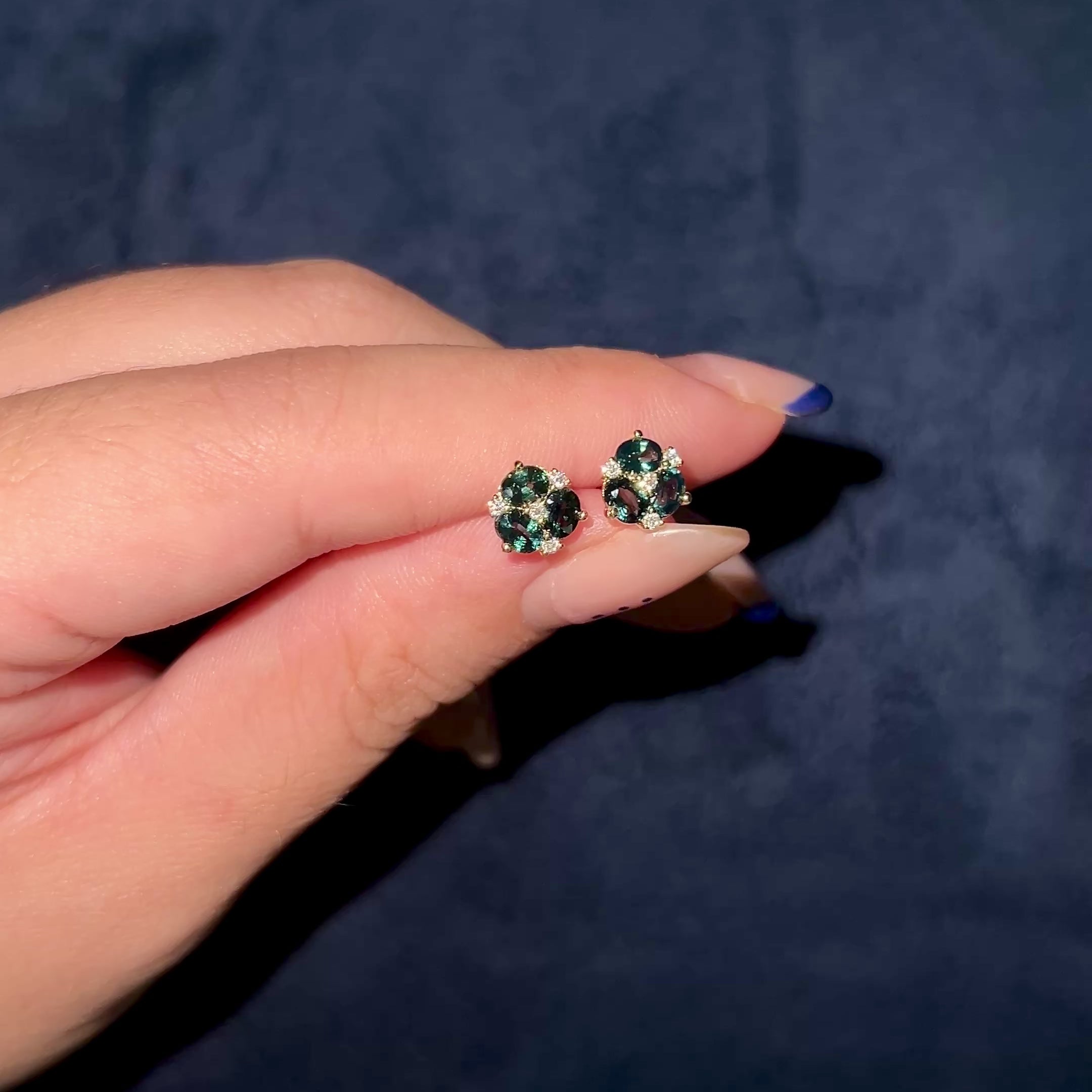 Solaris stud earring