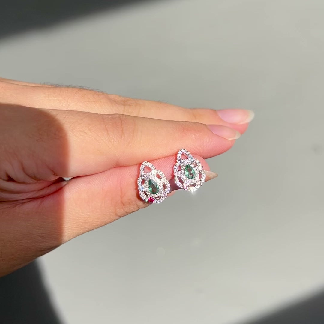 Borealis stud earring