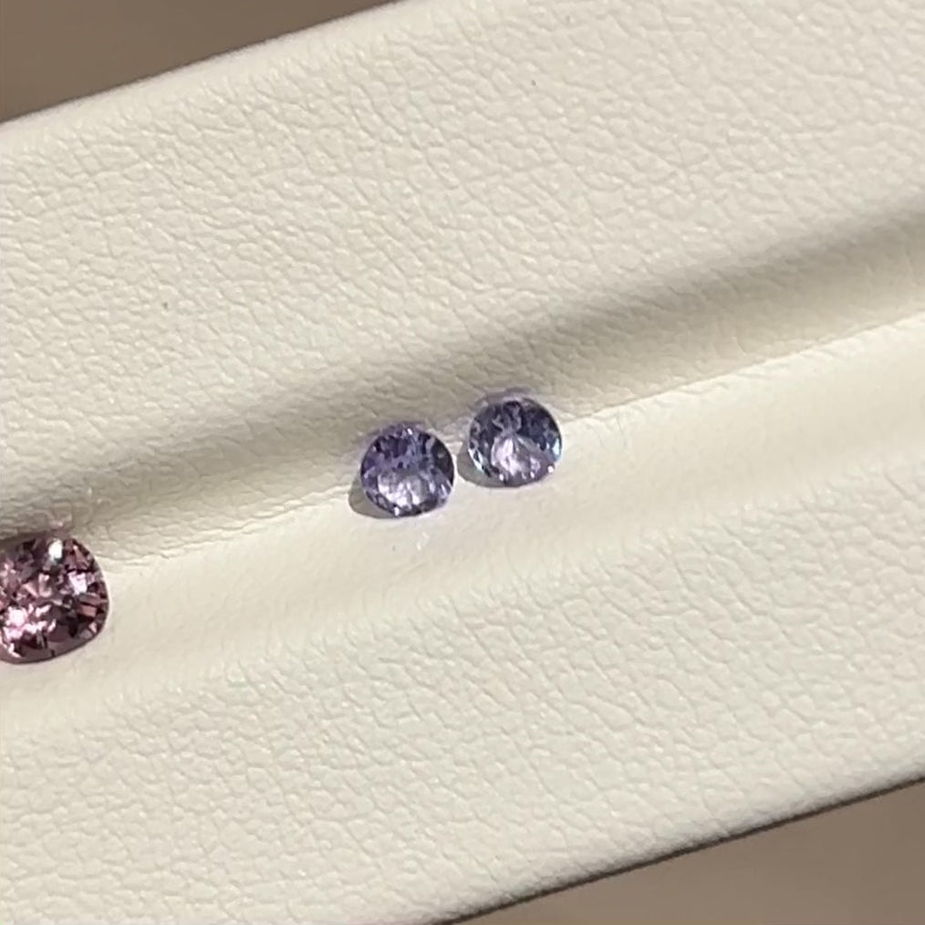 Cinq bracelet - Tanzanite