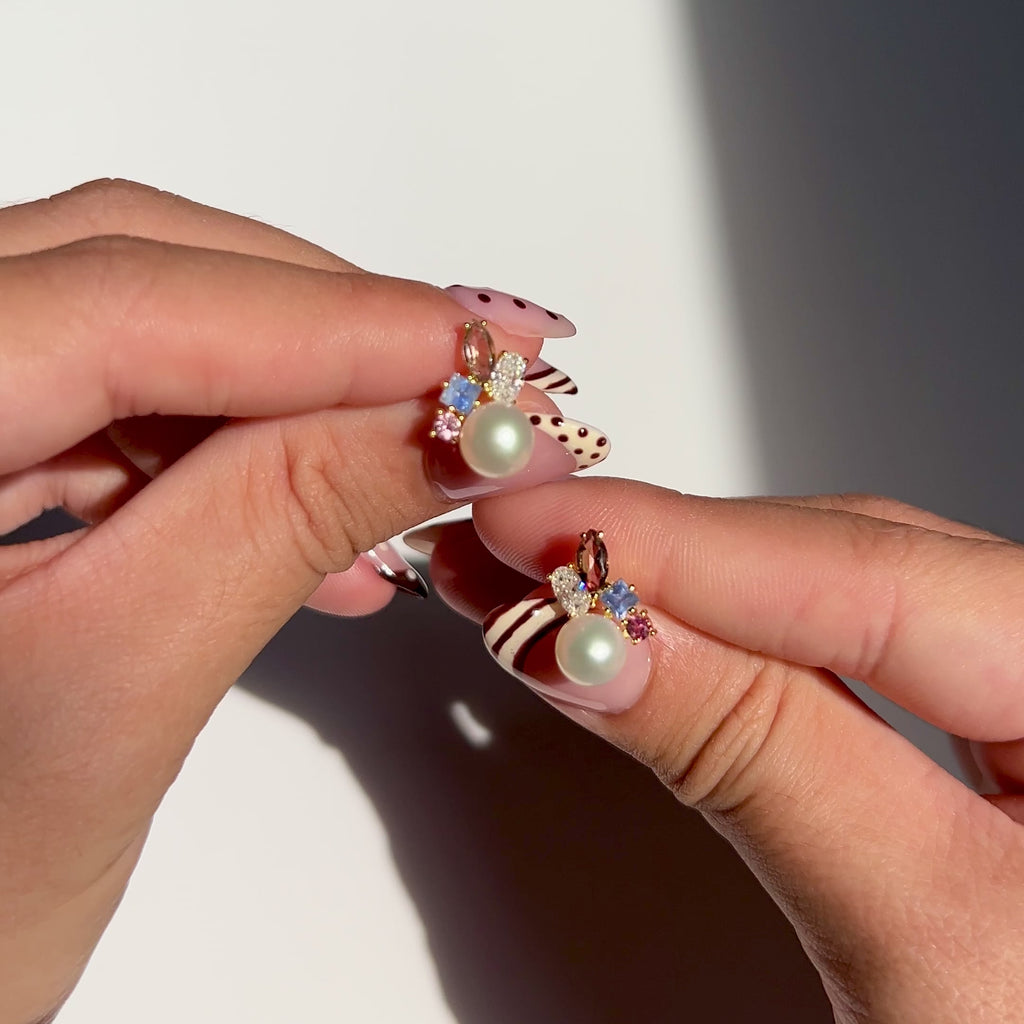 Seren stud earring