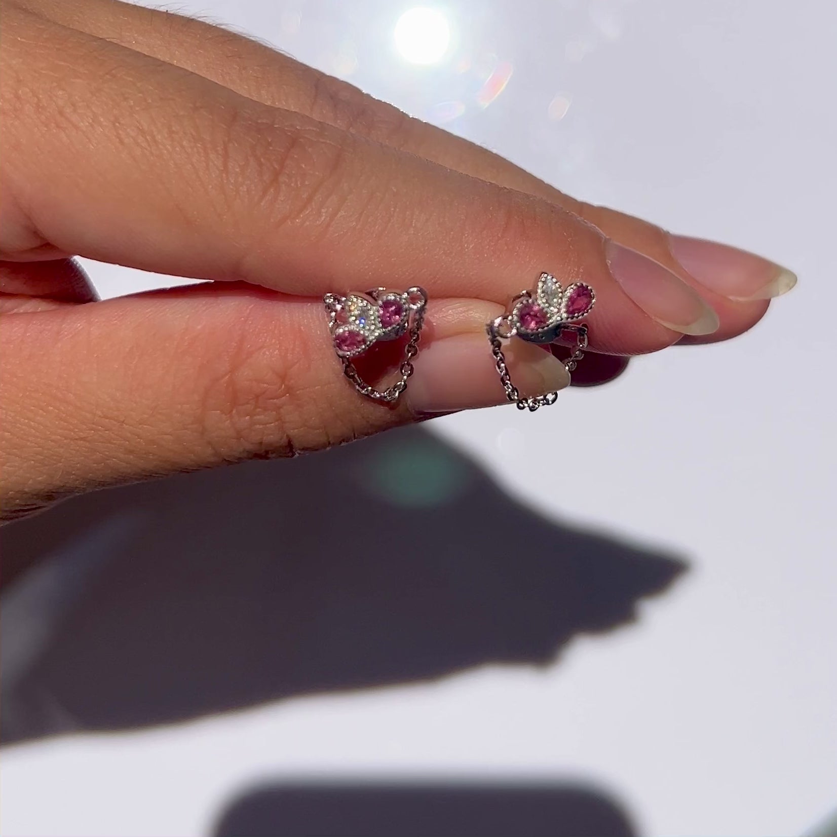 Titania stud earring