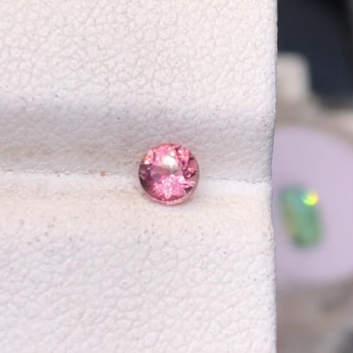 Virgo Ring - Pink Tourmaline D