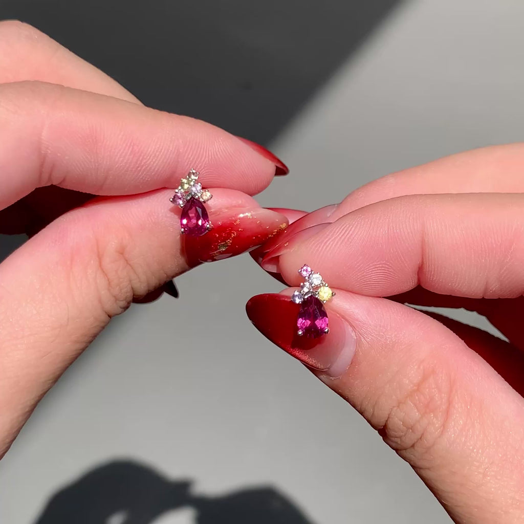 Charon stud earring