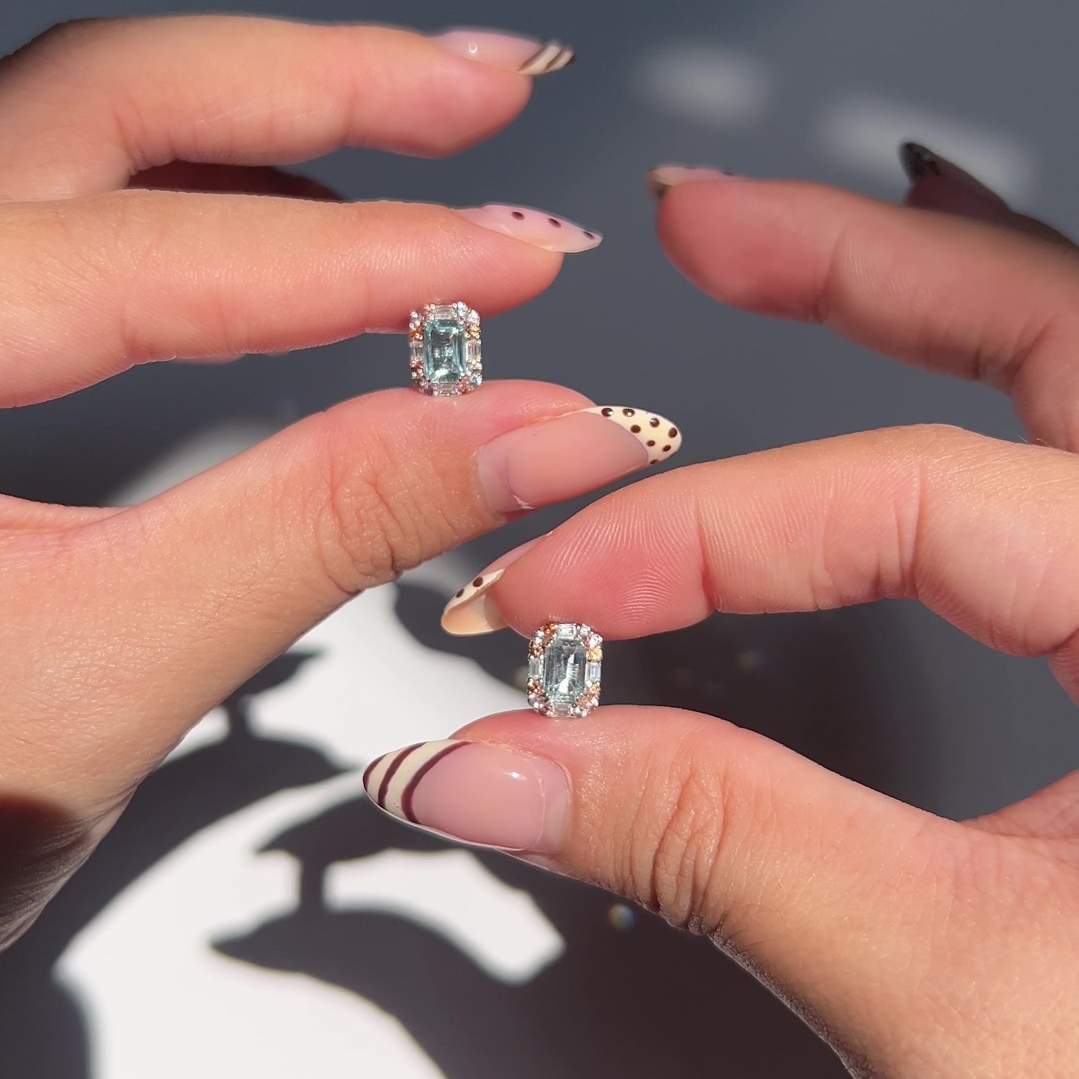 Almach Stud Earrings