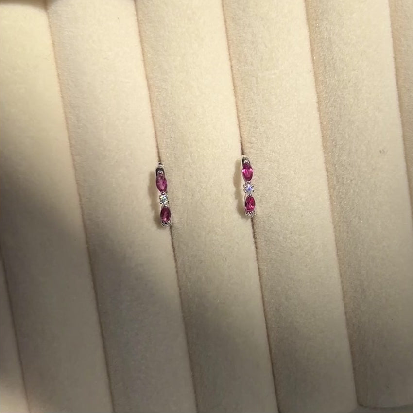 Alcyone huggies earring