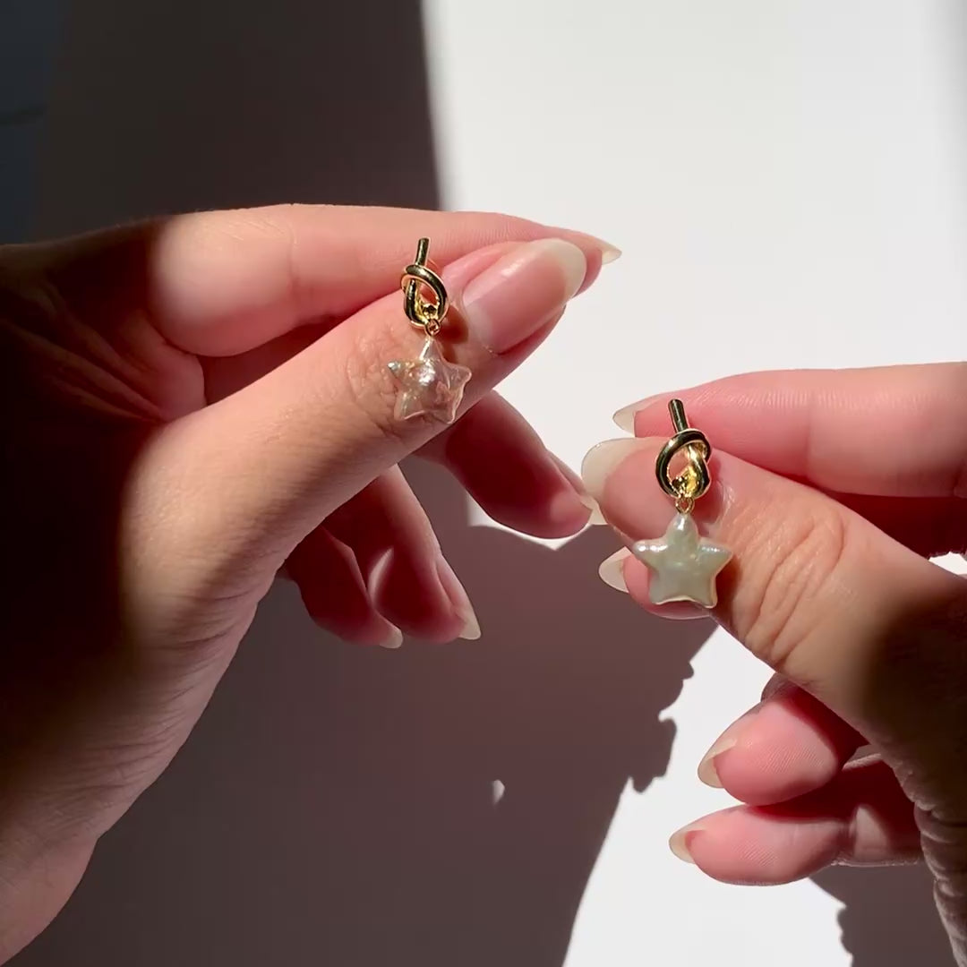 Lystris stud earring