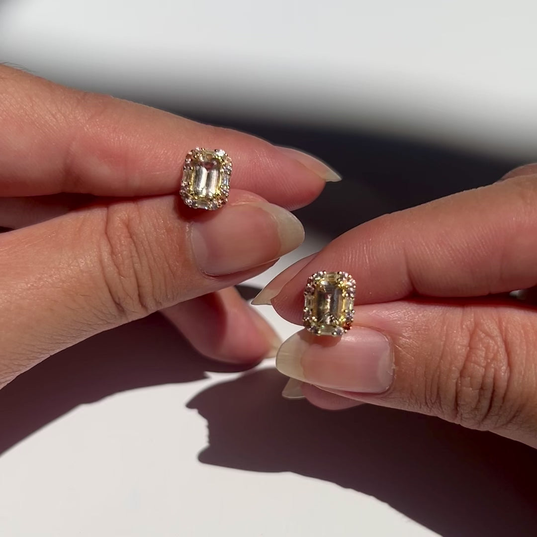 Almach stud earring