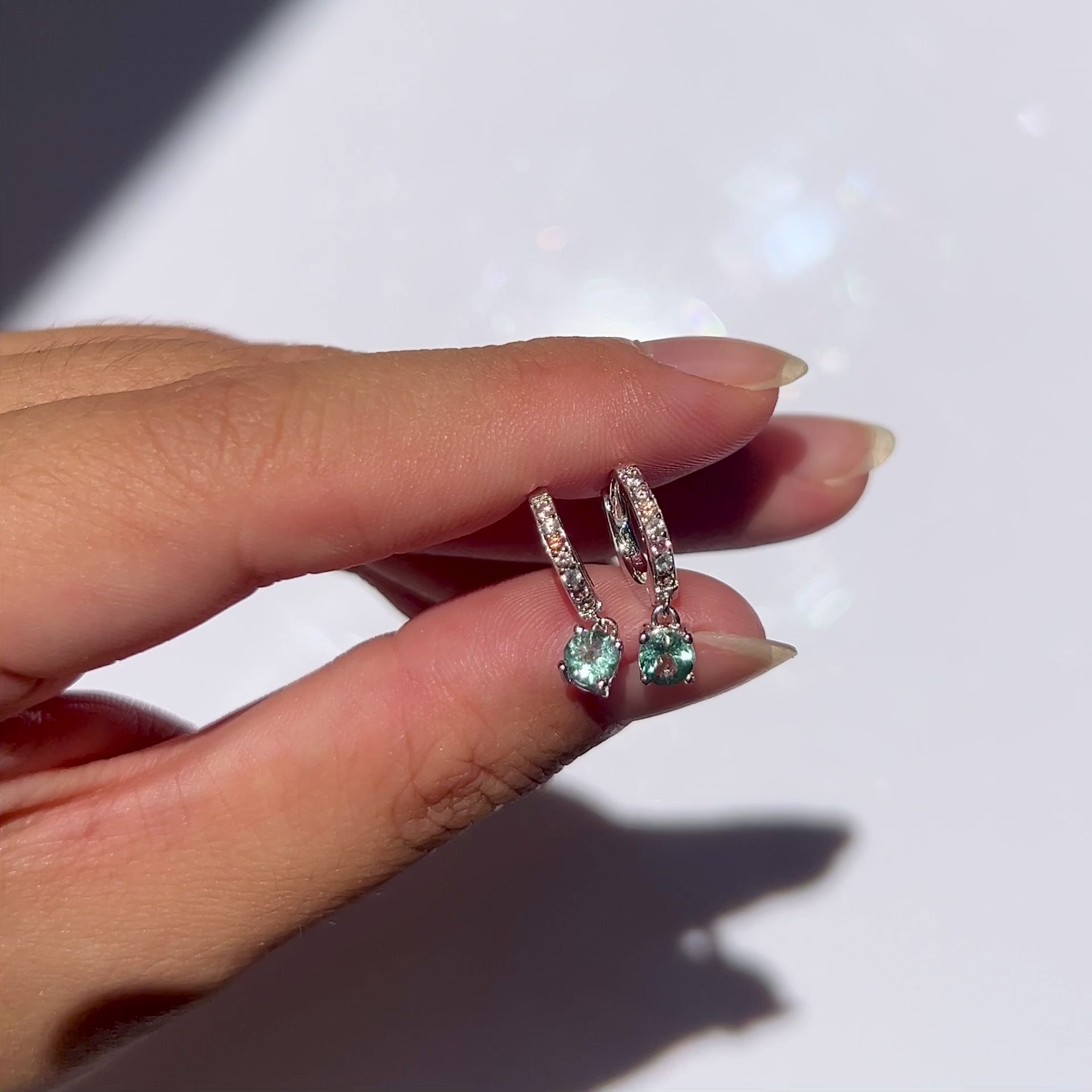 Rhea huggies earring