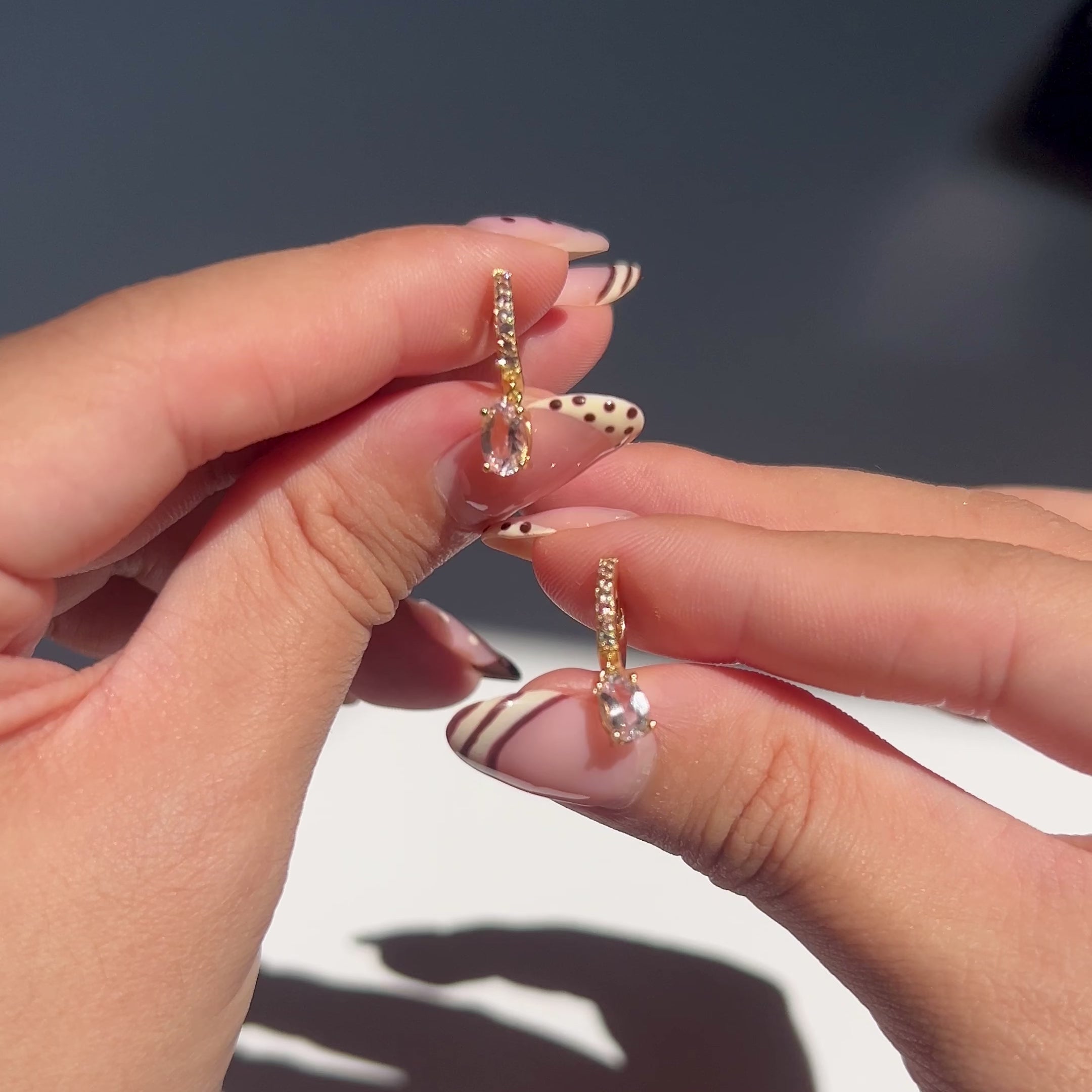 Ascella Huggie Earrings