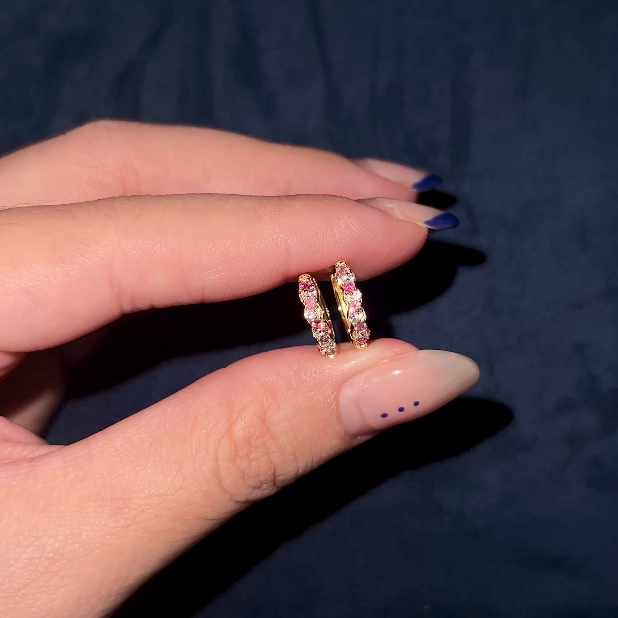 Vega huggies earring
