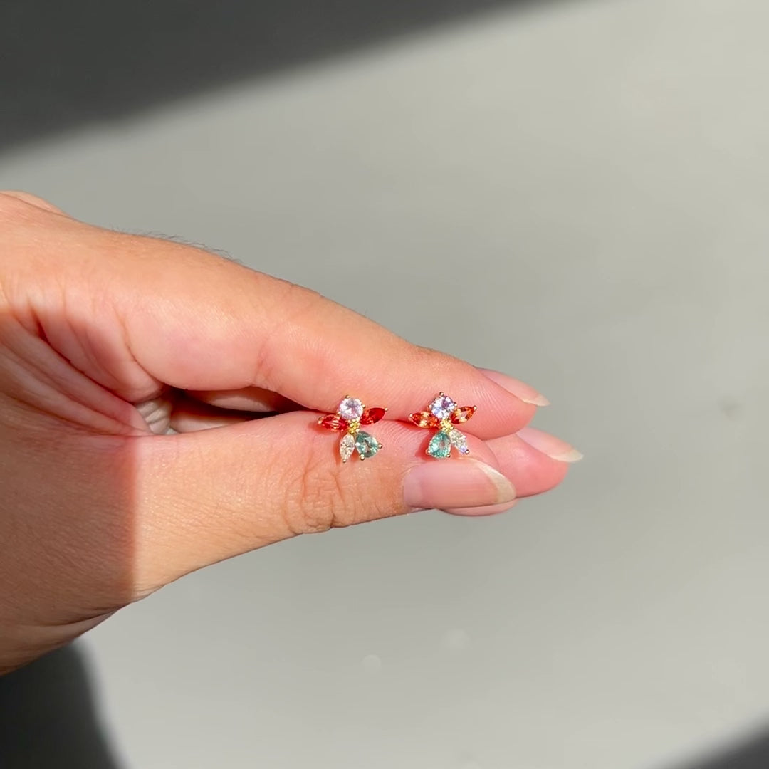 Nebula stud earring