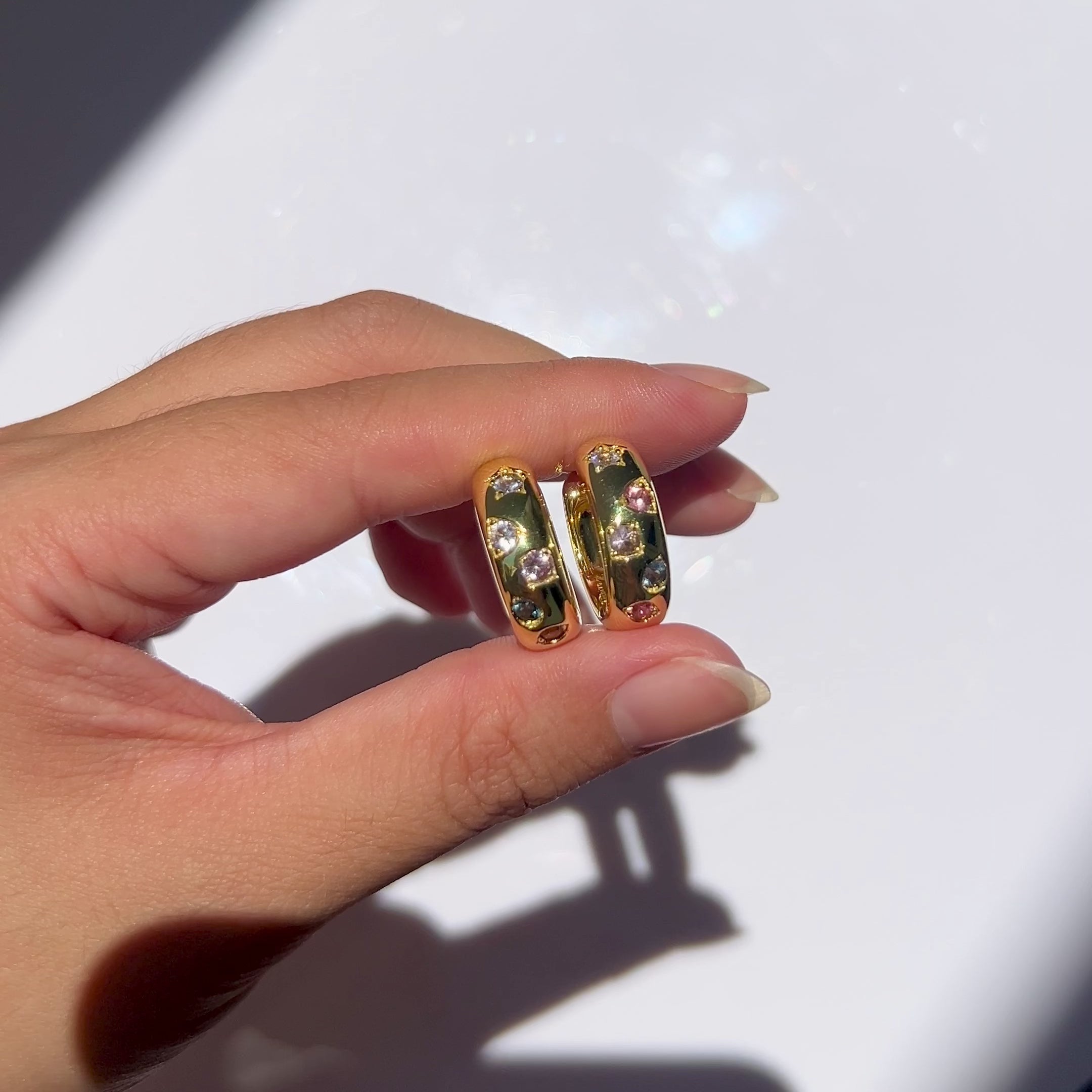 Calypso huggies earring