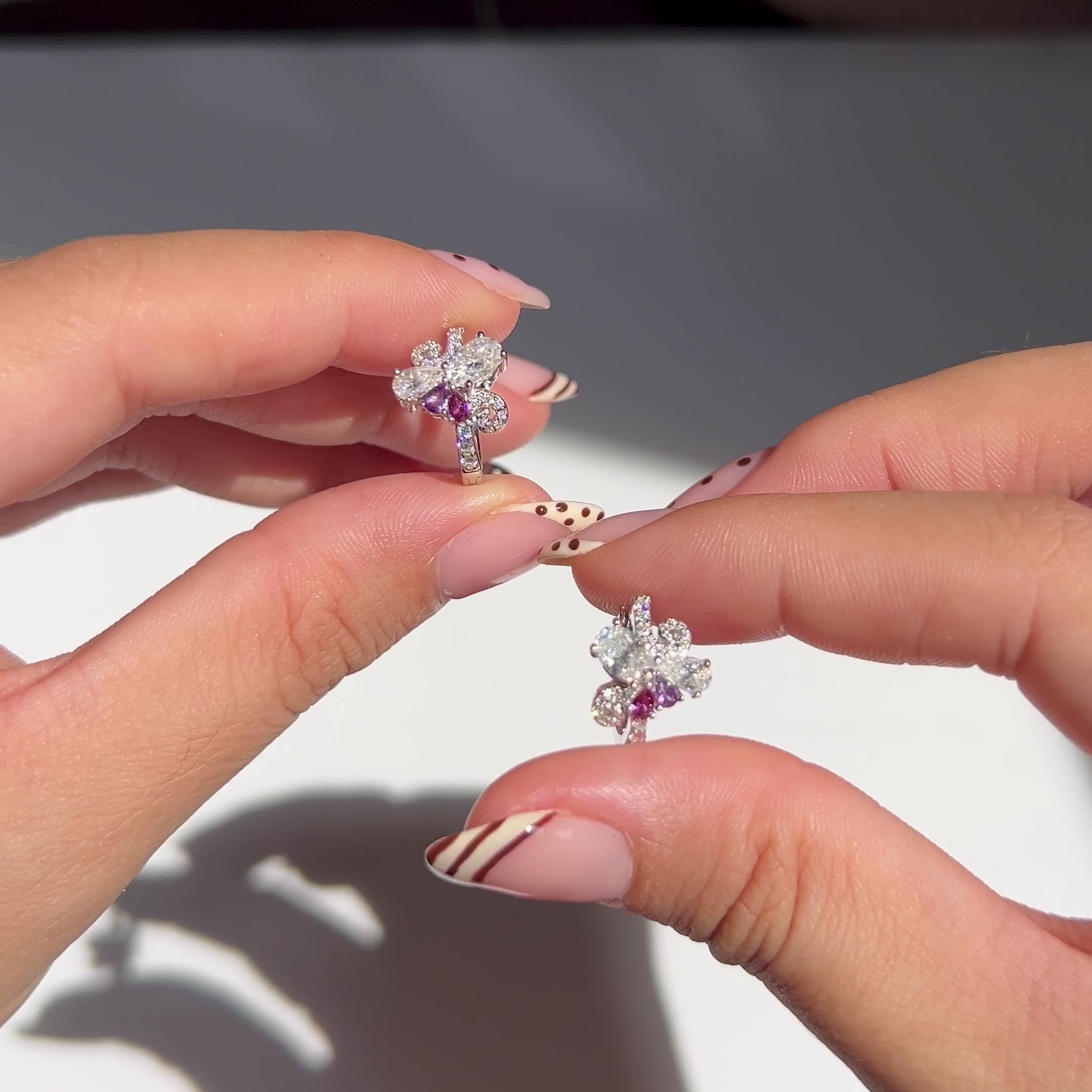 Evania stud earring